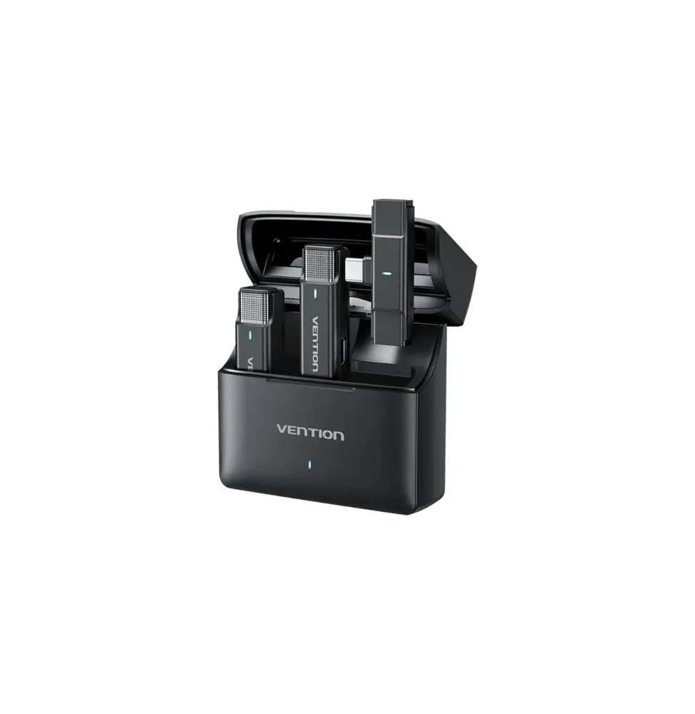 Comprar Microfono Inalambrico con Clip Vention NCAB0 USB TipoC Incluye