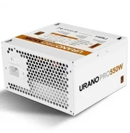 Fuente de Alimentación Nox Hummer Urano Pro White | 550W | Ventilador 12cm | 80 Plus Bronze | Blanca