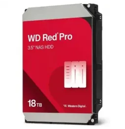 Disco duro western digital wd red pro nas 18tb/ 3.5'/ sata iii/ 512mb