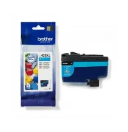 Cartucho de tinta original brother lc-426 xl alta capacidad/ cian