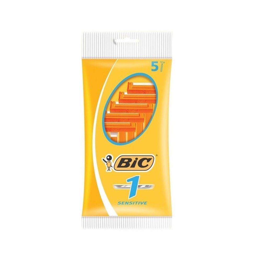 cuchilla de afeitar bic 1 sensitive 5 uds