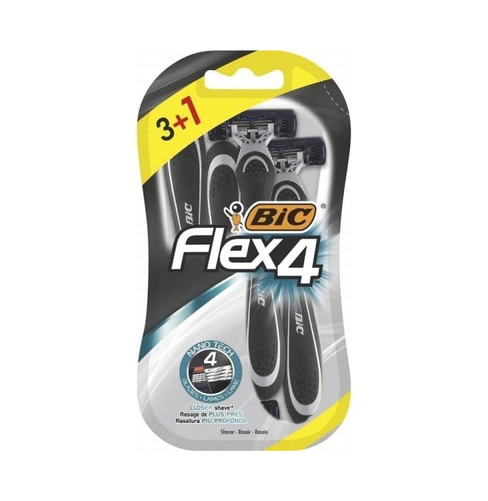 cuchilla de afeitar bic flex 4 4 uds