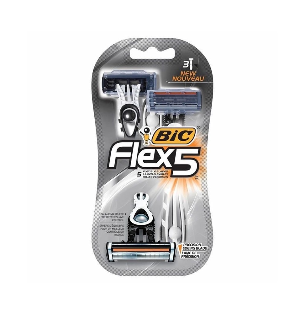 cuchilla de afeitar bic flex 5 3 uds