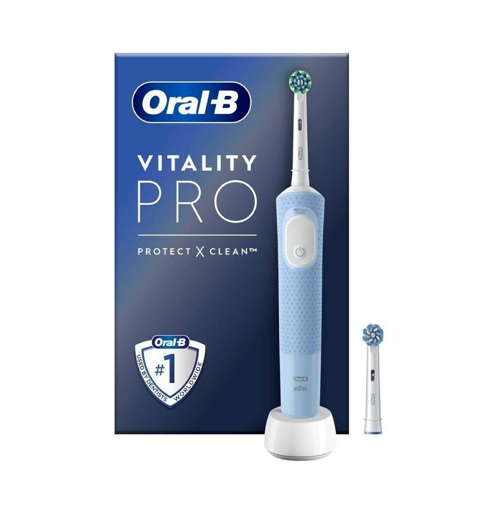 cepillo dental braun oralb vitality pro incluye 1 recambio azul