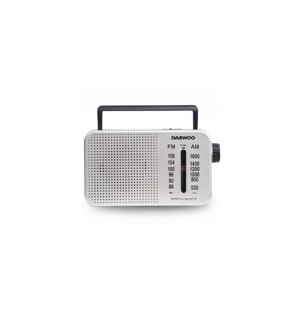Comprar Radio Portatil Daewoo DW1122 Plata