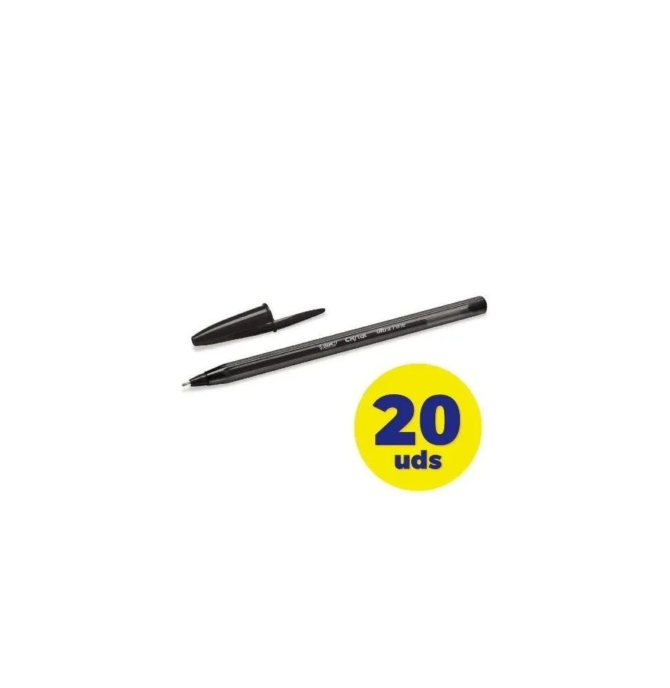 Comprar Caja de Boligrafos de Tinta de Aceite Bic Cristal Exact Ultraf