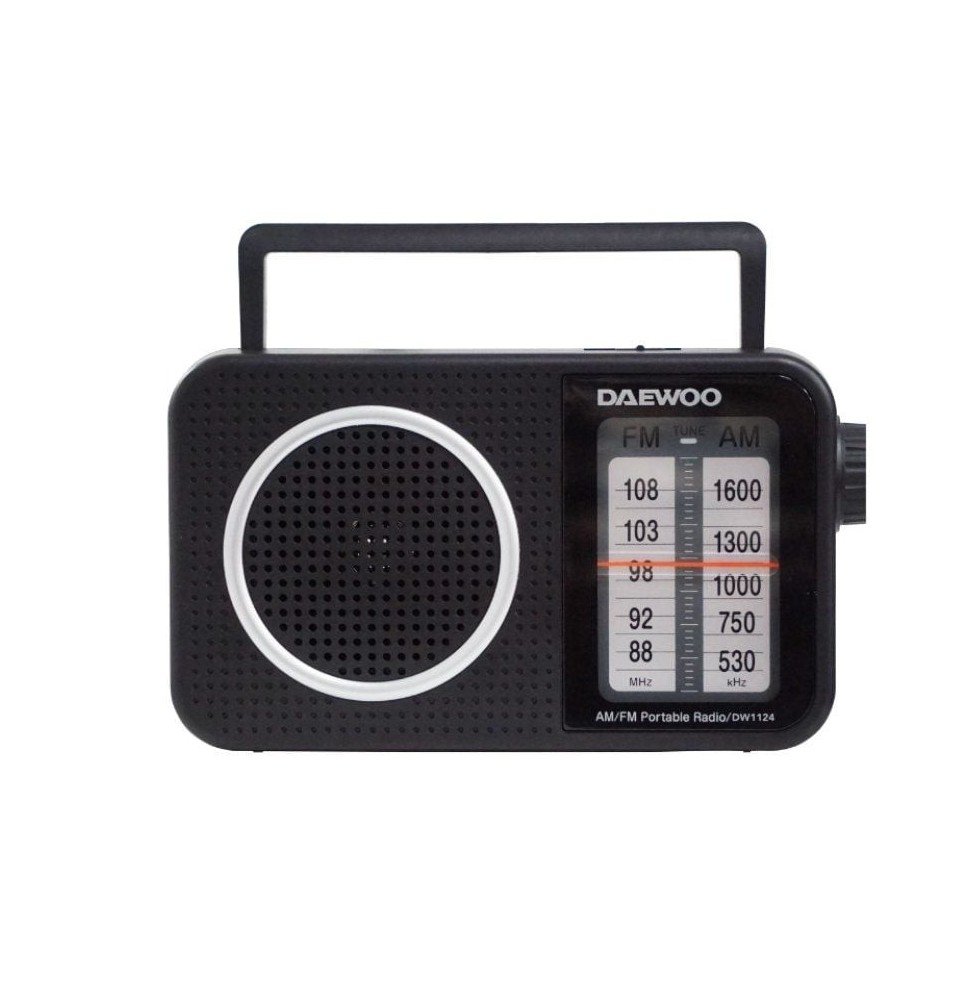 radio portatil daewoo dw1124 negra