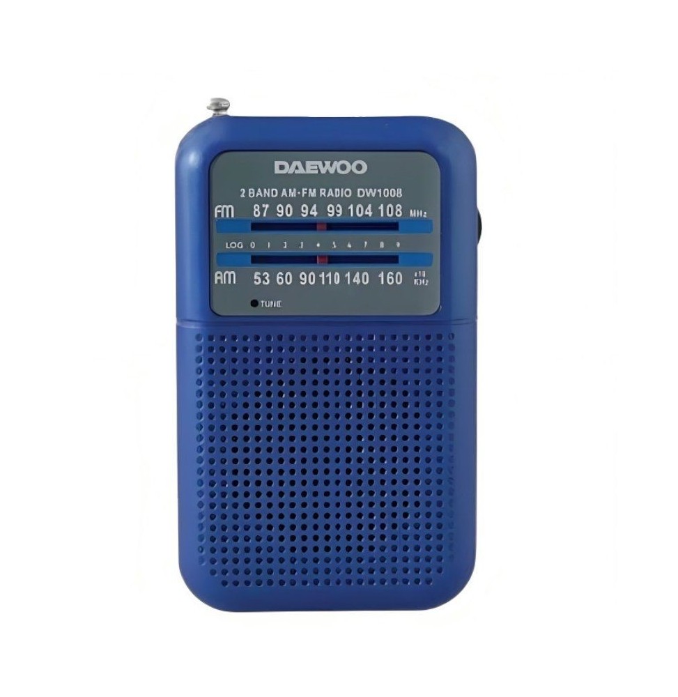 radio portatil daewoo dw1008 azul