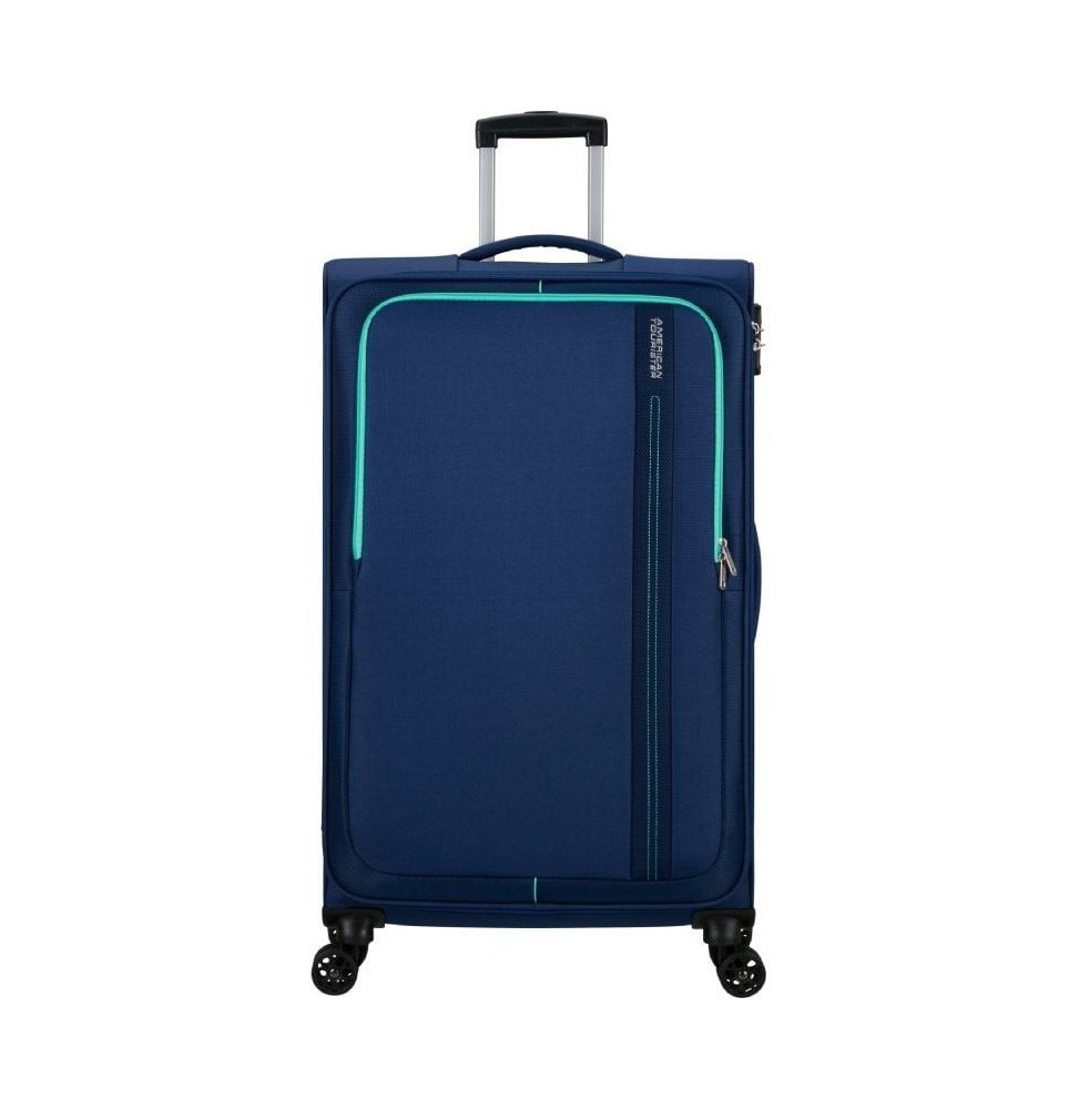 maleta de cabina american tourister sea seeker spinner 80cm 80x475x285cm 4 ruedas marino combate
