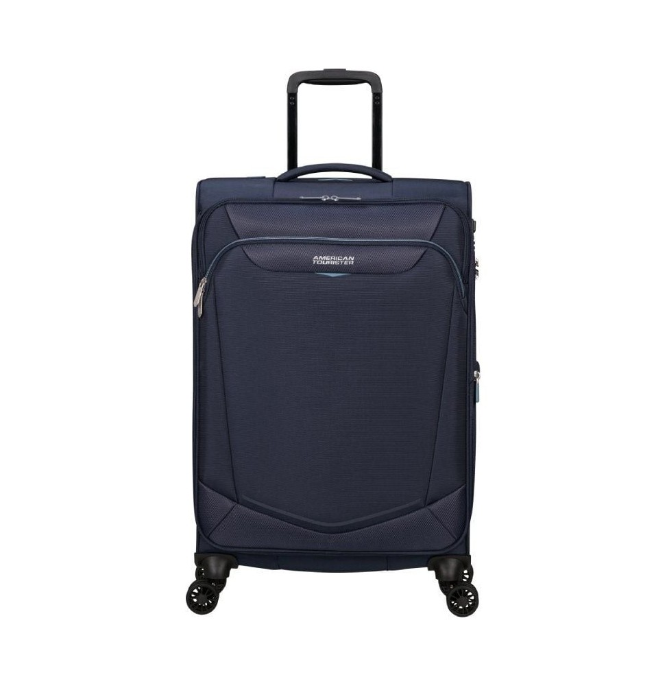 maleta mediana american tourister summerride spinner 69cm 69x43x29cm 4 ruedas azul marino