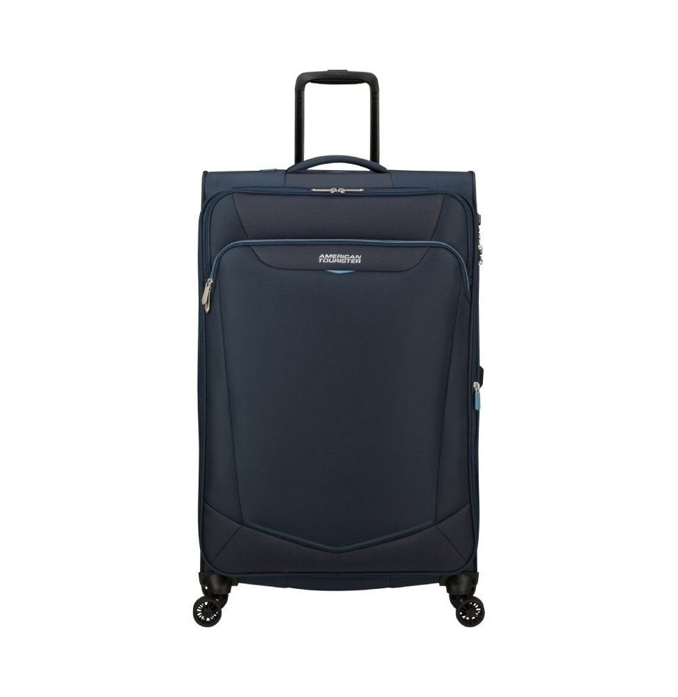 maleta grande american tourister summerride spinner 80cm 80x48x30cm 4 ruedas azul marino