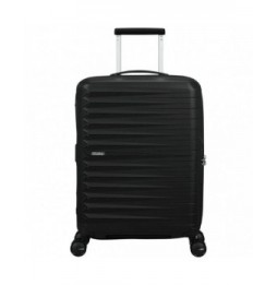 maleta de cabina american tourister fastforward spinner expansible 55cm 55x40x23cm 4 ruedas negro