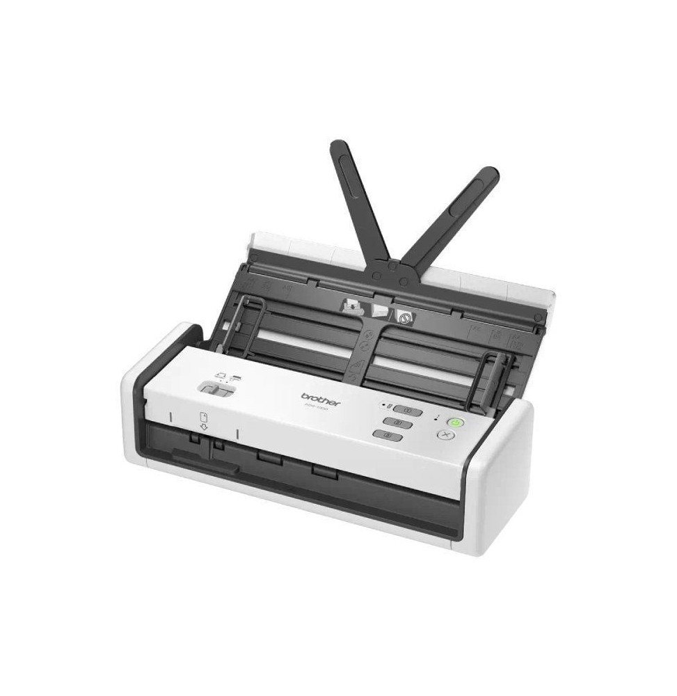escaner documental brother ads1300 con alimentador de documentos adf doble cara