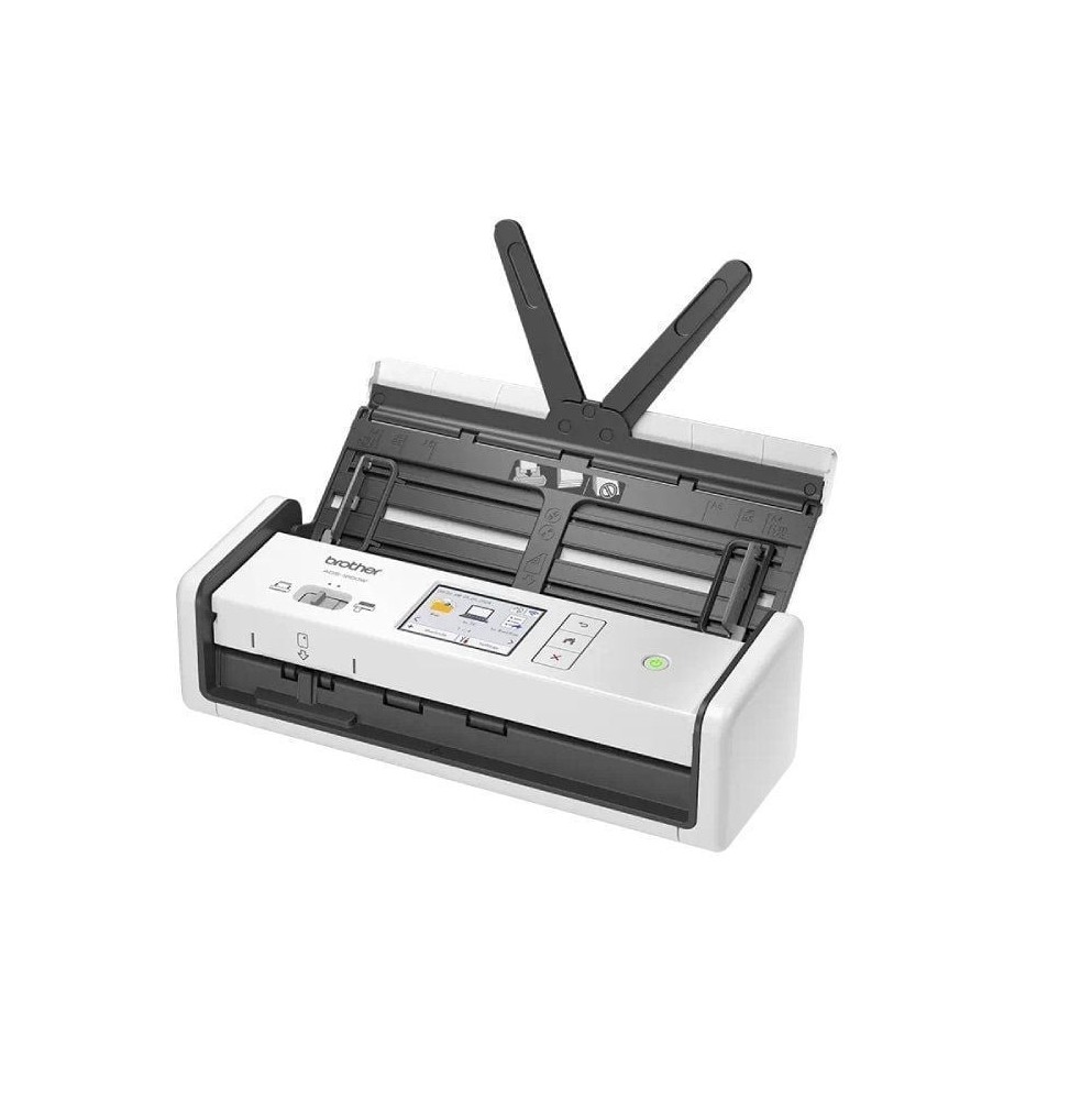 escaner documental brother ads1800w con alimentador de documentos adf doble cara