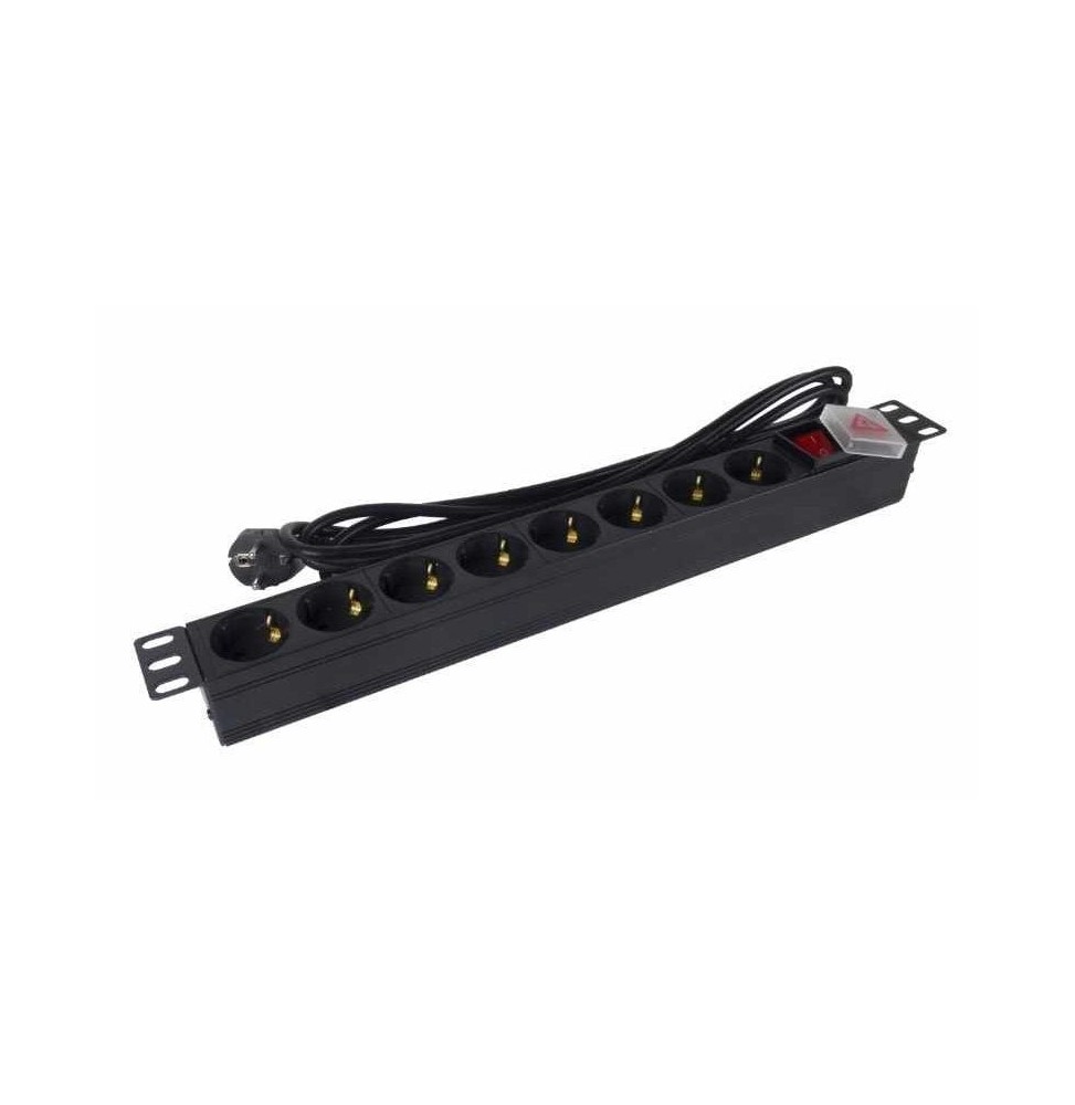 regleta con interruptor phasak bns 1520 8 tomas de corriente cable 3m negro regleta con interruptor phasak bns 1520 8 tomas de corriente cable 3m negro
