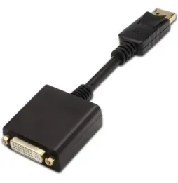 Comprar Conversor Aisens A1250133 DisplayPort Macho DVI Hembra 15cm Ne