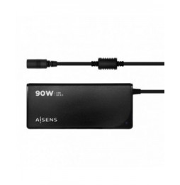 cargador de portatil aisens aslc90wautobk 90w automatico 12 conectores voltaje 1520v 1 usb qc30