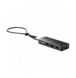 docking usb 30 tipoc hp usbc travel g2 2xusb 1xhdmi 1xvga negro