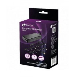 cargador de portatil leotec home 90w automatico 12 conectores voltaje 1520v