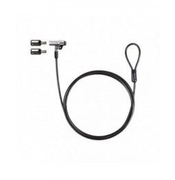 cable de seguridad tipo nano para portatiles tooq tqclkc0045g 15m