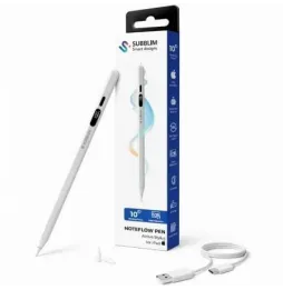 Lápiz Electrónico Subblim NoteFlow Pen para iPad | Blanco