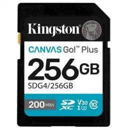 Comprar Tarjeta de Memoria Kingston CANVAS Go Plus 256GB SD XC Clase 1