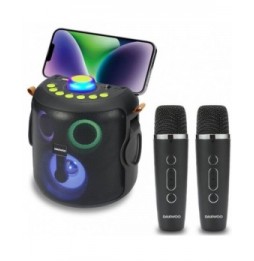 altavoz con bluetooth daewoo karaoke dw3008 15w 10