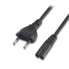 Cable usb 2.0 + alimentación aisens a101-0030/ usb hembra + usb macho - usb macho/ 15cm/ negro/ rojo