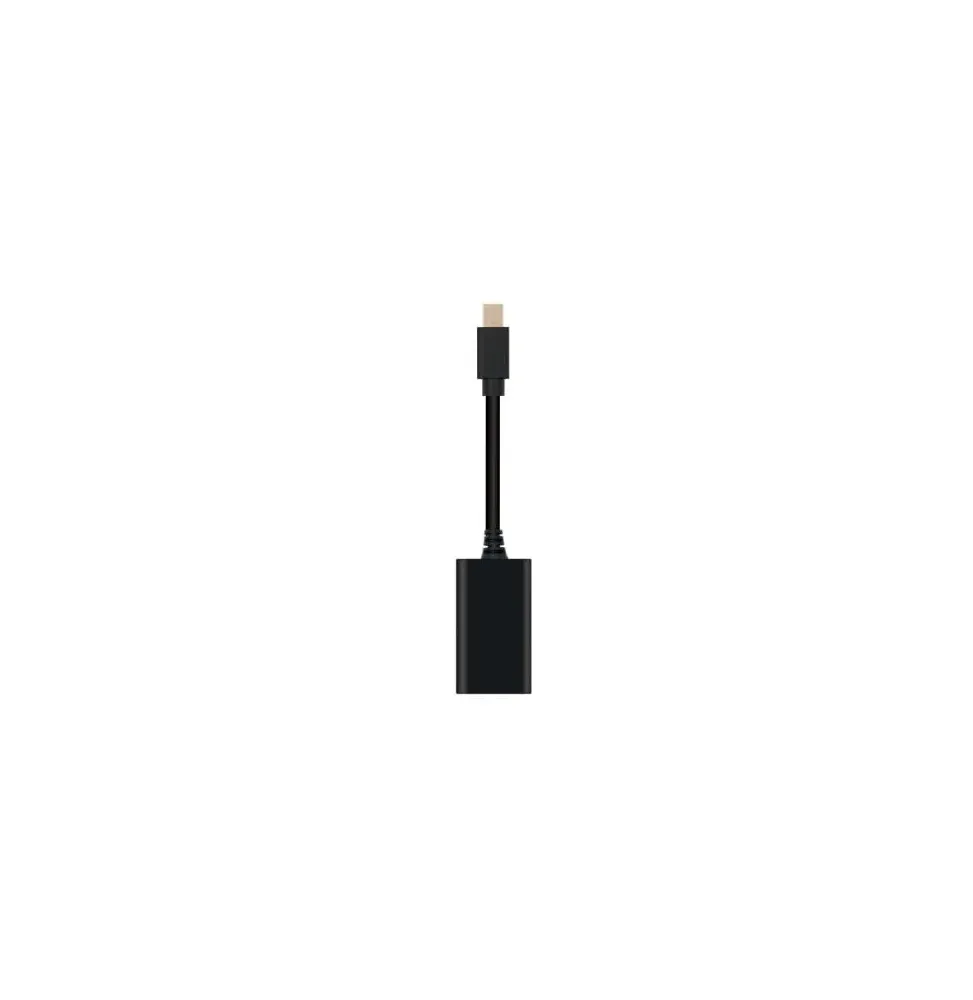 Conversor nanocable 10.16.0102/ mini displayport macho - hdmi hembra/ 15cm/ negro