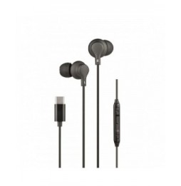 auriculares intrauditivos daewoo dw2015 con microfono usb tipoc negros