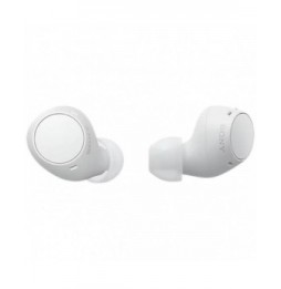 auriculares bluetooth sony wfc510 con estuche de carga autonomia 5h blancos