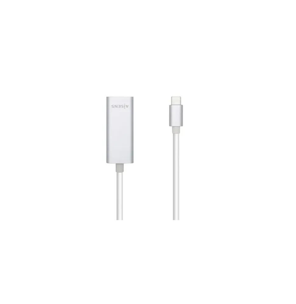 Adaptador usb tipo-c - rj45 aisens a109-0505/ 1000mbps