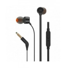 auriculares intrauditivos jbl tune 160 con microfono jack 35 negros