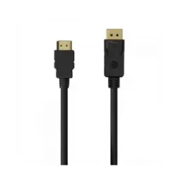Cable conversor aisens a125-0551/ displayport macho - hdmi macho/ hasta 5w/ 2300mbps/ 1.5m/ negro