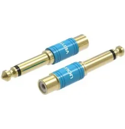 Comprar Adaptador Jack Vention VDDC03 RCA Hembra Jack 65 Macho Azul
