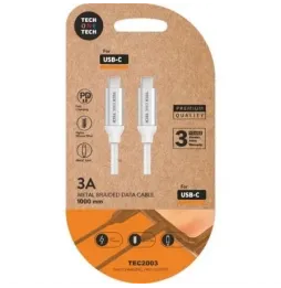 Comprar Cable USB 20 TipoC Tech One Tech TEC2204 USB TipoC Macho USB T