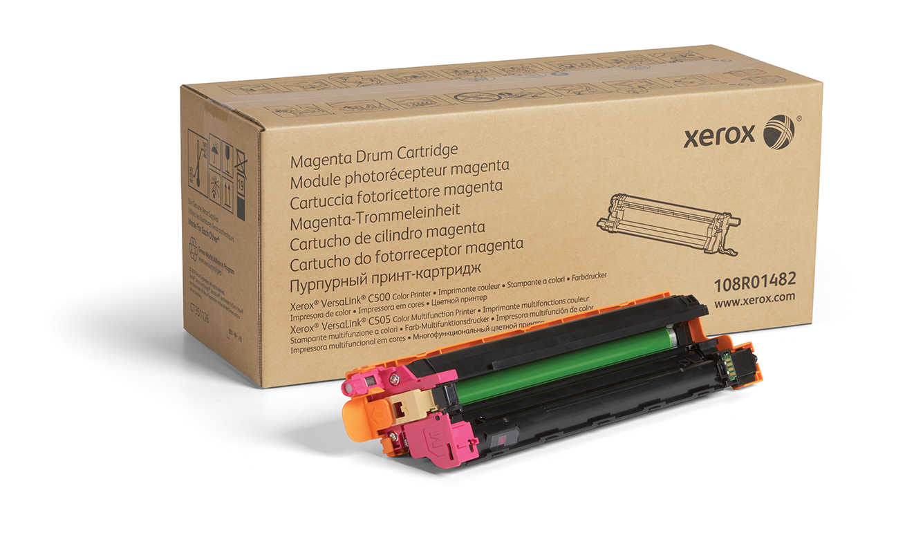 ÷ Tambor original xerox 108r01482 magenta 40000 páginas