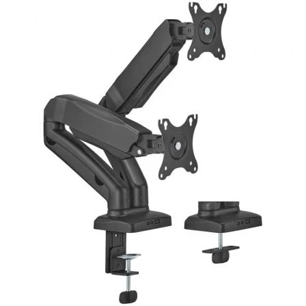 Aisens Soporte de Mesa con Contrapeso para 2 Monitores o Tv DT32TSR-221/Giratorio/…
