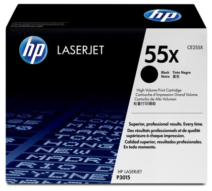HP ÷ Tóner original ce255x negro