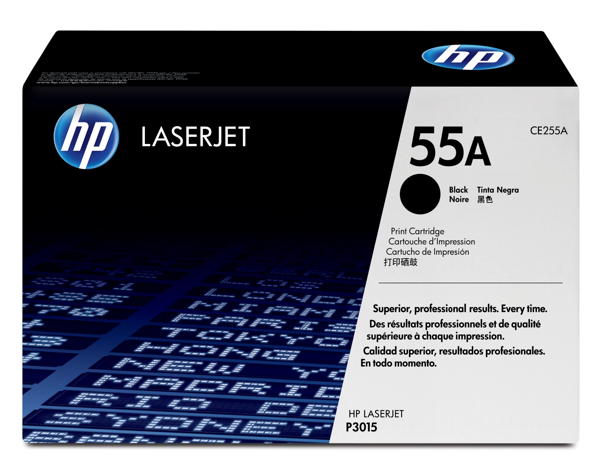 ÷ Tóner original hp ce255a negro 55a 6.000 páginas