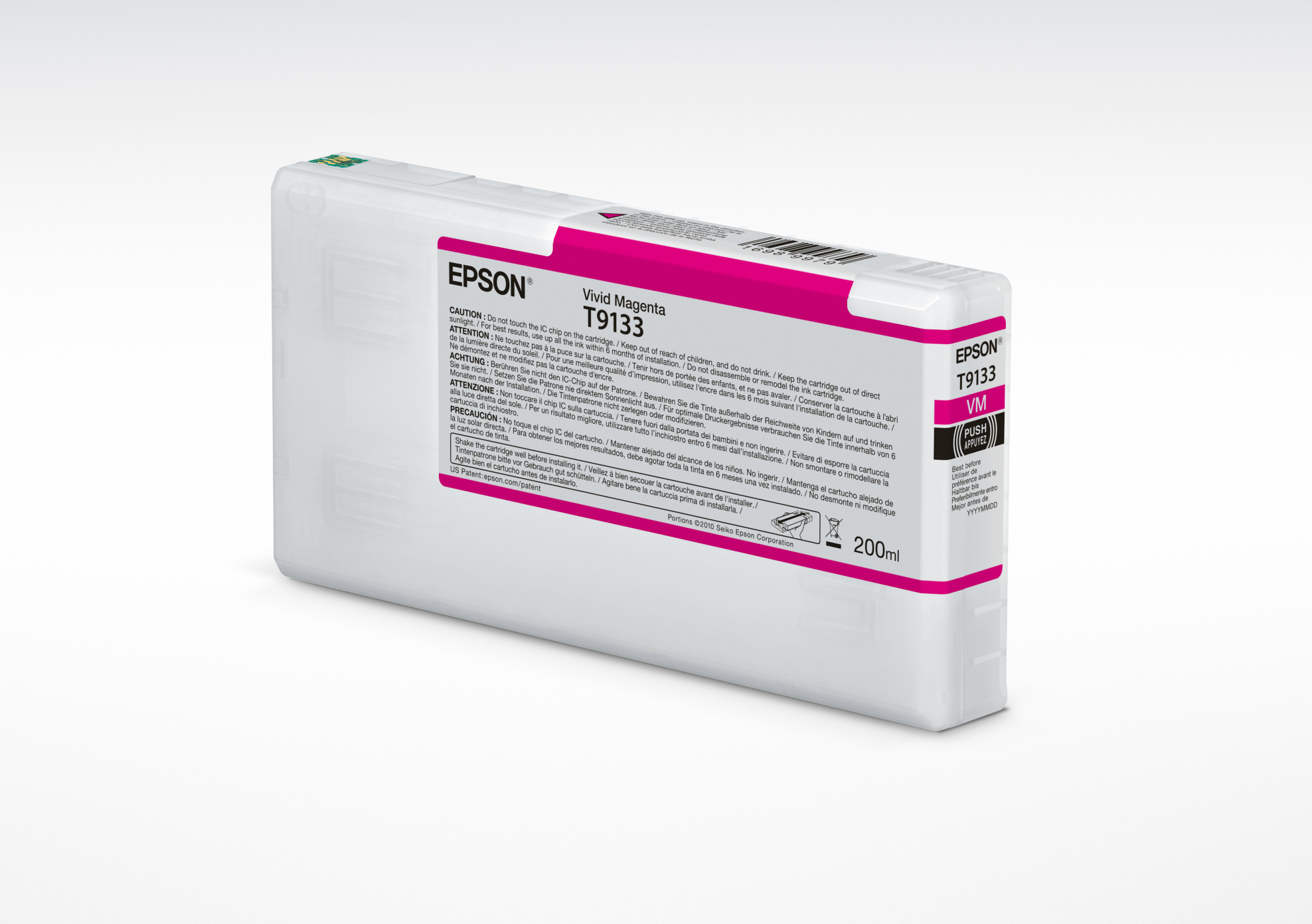 ÷ Tinta original epson t9133 magenta vivo c13t913300 200ml