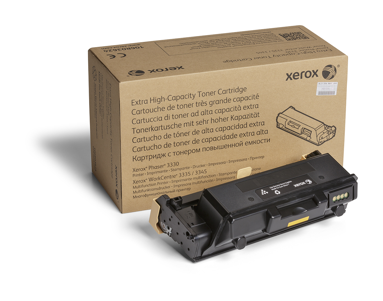÷ Tóner original xerox 106r03624 negro 15.000 páginas