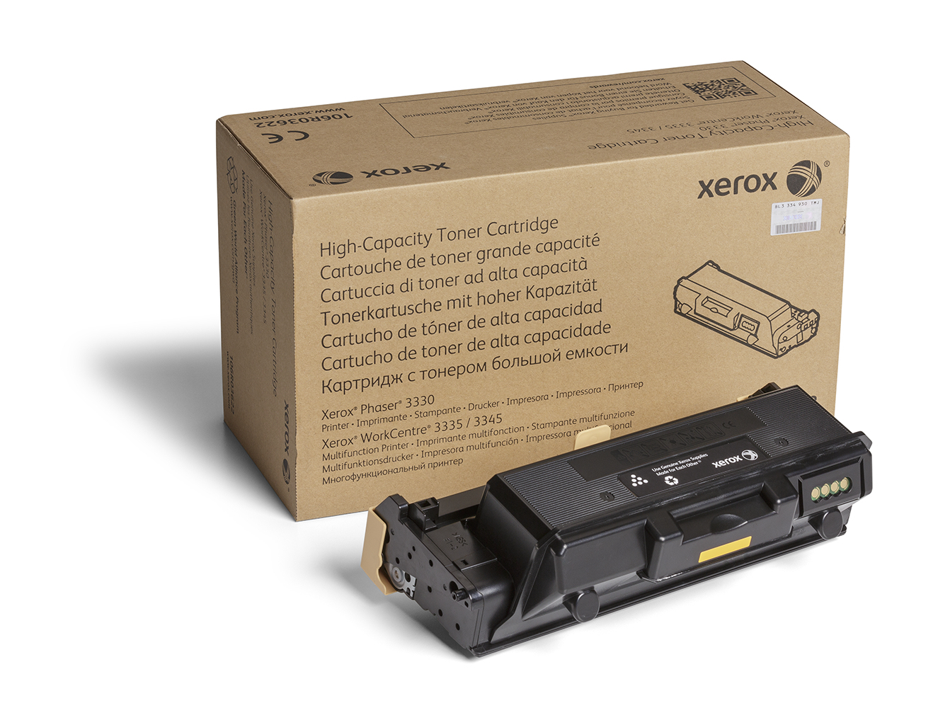 ÷ Tóner original xerox 106r03622 negro 8.500 páginas