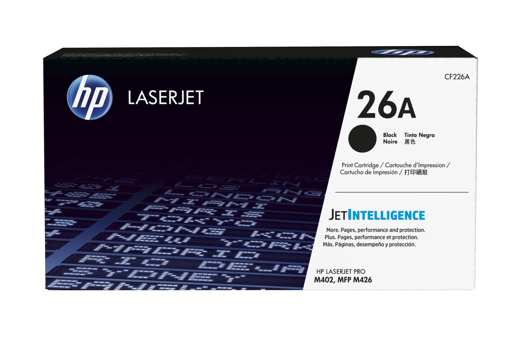 ÷ Tóner original hp cf226a negro 26a 3.100 páginas