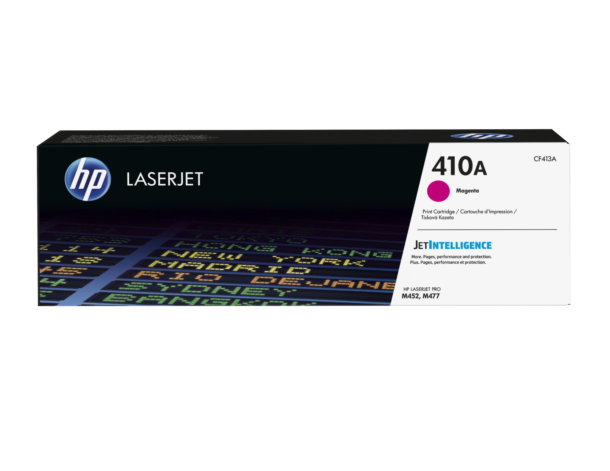 ÷ Tóner original hp cf413a magenta 410a 2.300 páginas