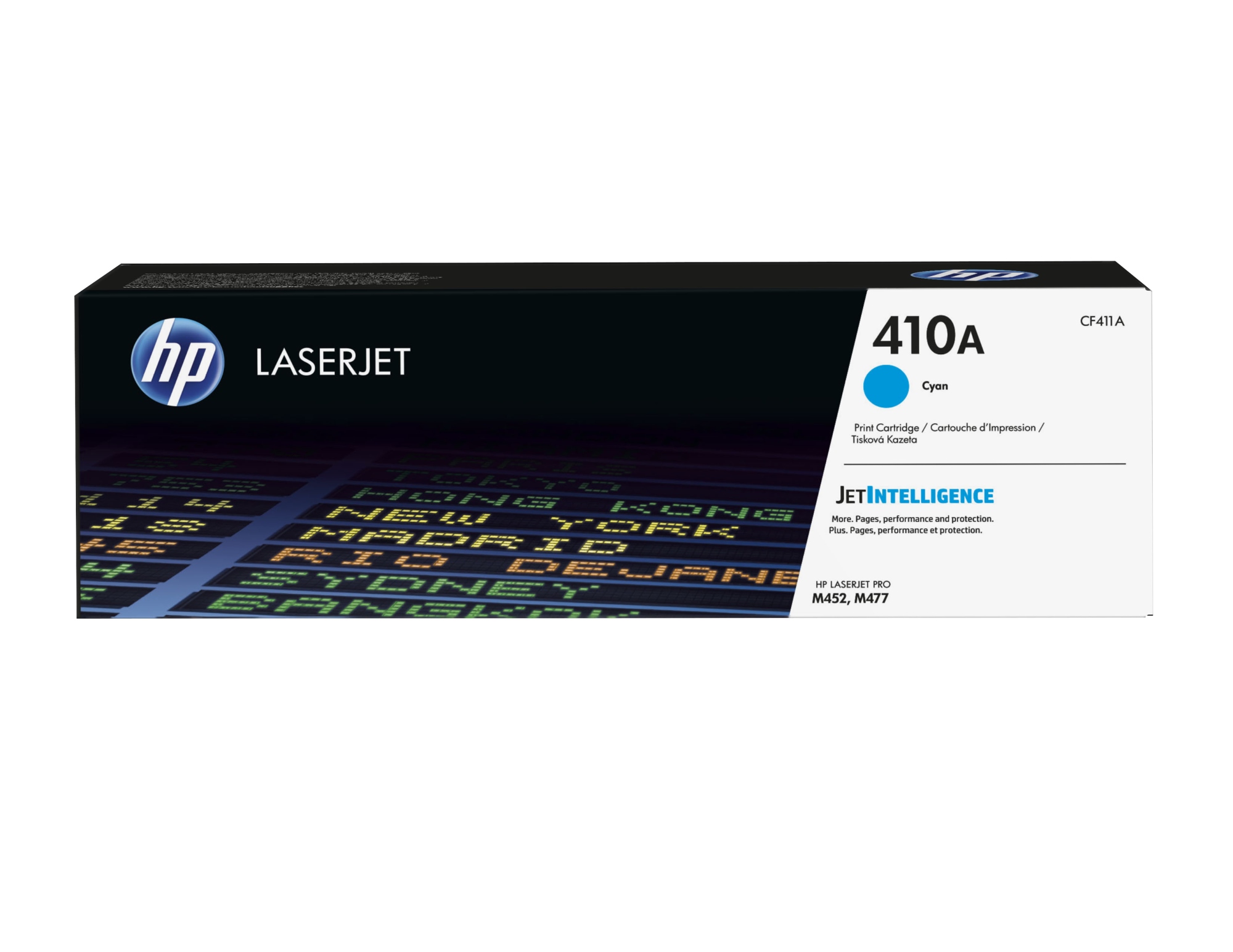 ÷ Tóner original hp cf411a cian 410a 2.300 páginas