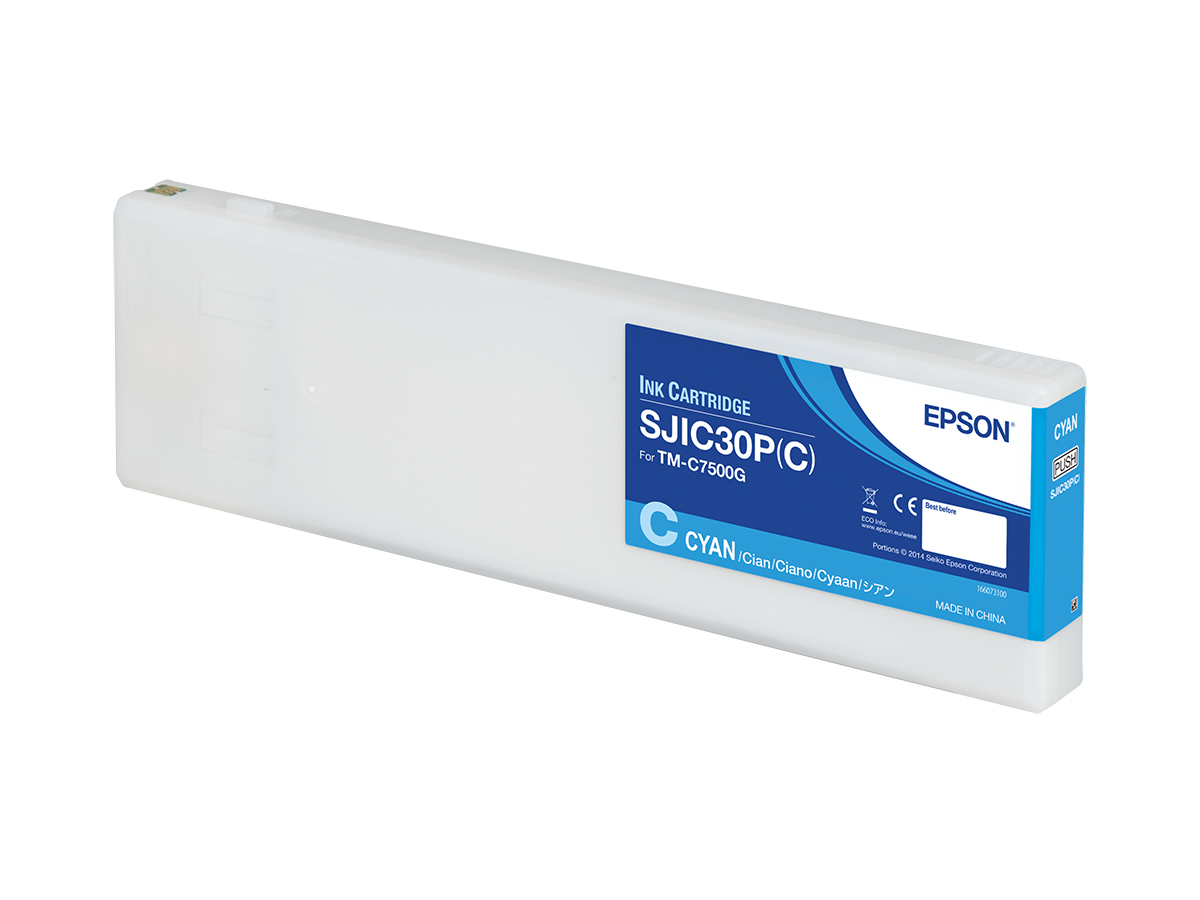 ÷ Tinta original epson sjic30p cian 294.30ml