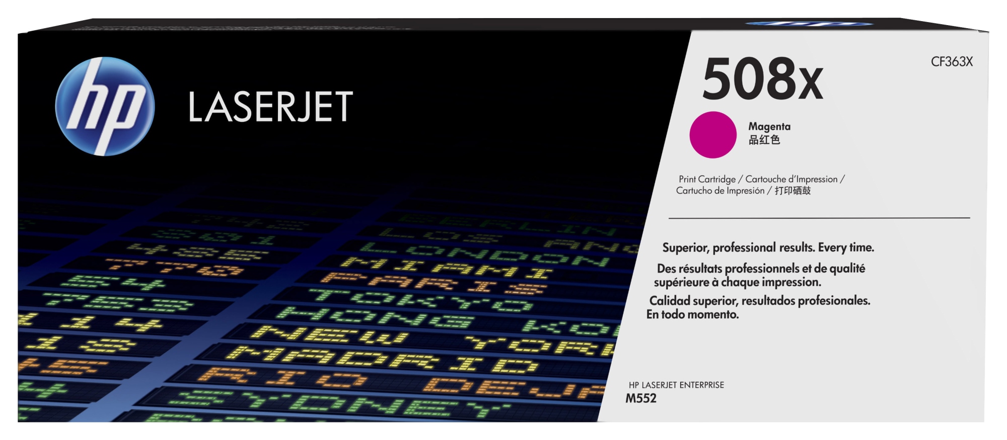 ÷ Tóner original hp cf363x magenta 508x 9.500 páginas