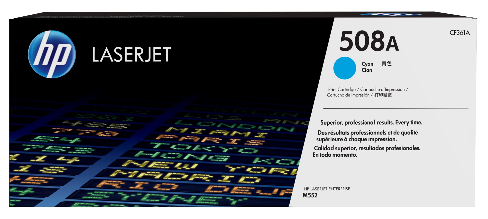 ÷ Tóner original hp cf361a cian 508a 5.000 páginas