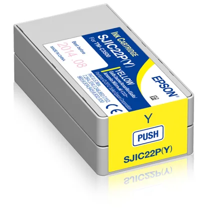 Epson ÷ Tinta original sjic22p amarillo